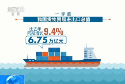 海关总署发布一季度外贸进出口数据:总体形势较好